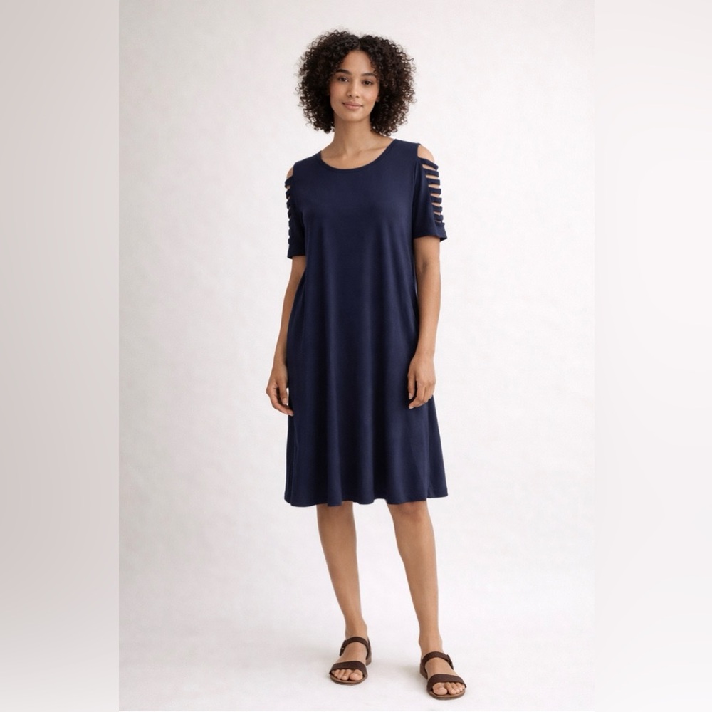 ✨ Michael Kors Navy Dress – Size 1X – Like New ✨